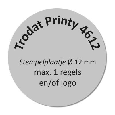 Stempelplaatje Trodat Printer R12