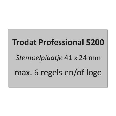 Stempelplaat Trodat Professional 5200