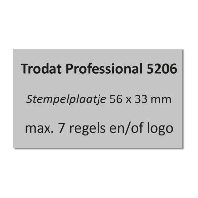 Stempelpaatje Trodat Professional 5206