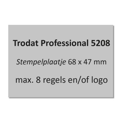 Stempelplaat Trodat Professional 5208