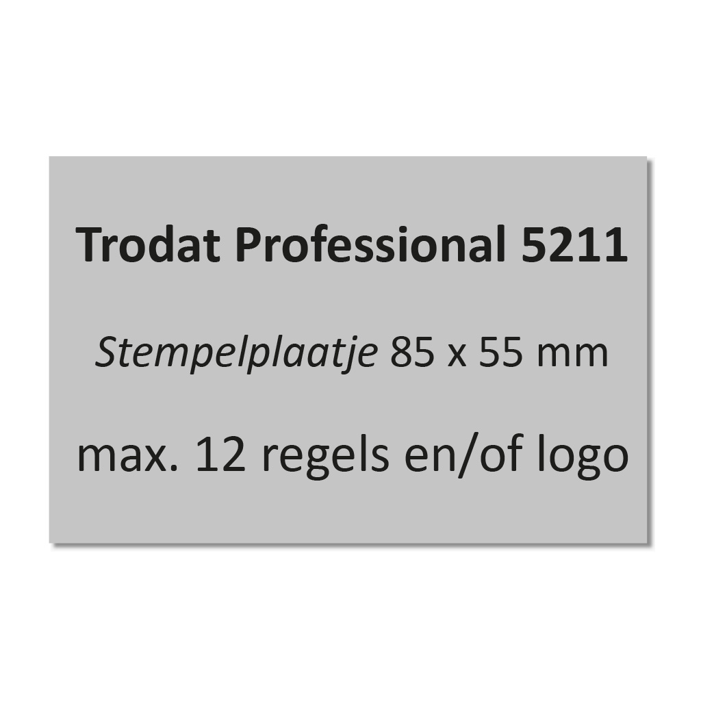 Stempelplaat Trodat Professional 5211