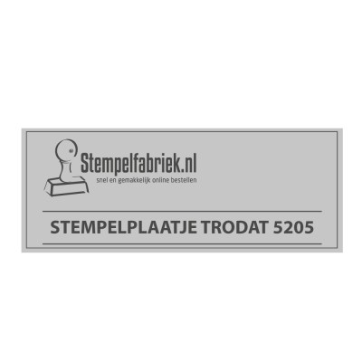 Stempelplaat Trodat Professional 5205