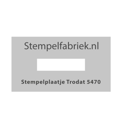 Stempelplaat Trodat Professional 5470