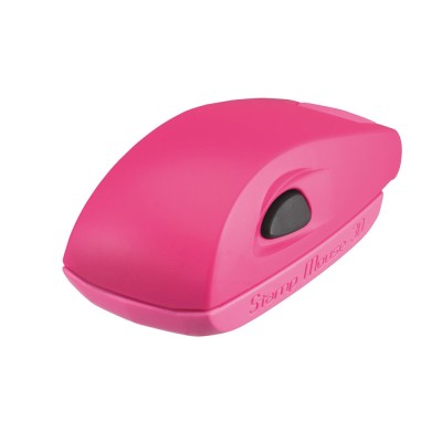 Stamp Mouse 30 met pink montuur